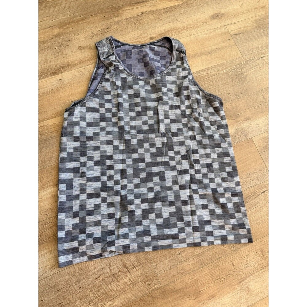 Lululemon Men's Lululemon Metal Vent Tech Tank | Size XXL | Boss Purple / Black